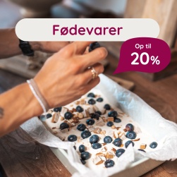Fdevarer - Op til 20 %
